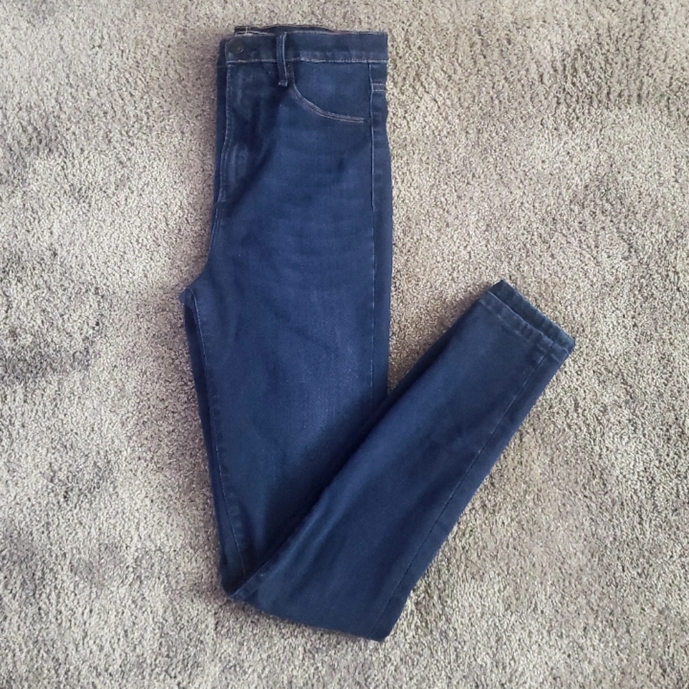 Abercrombie Ultra High Rise Jean Legging Ankle